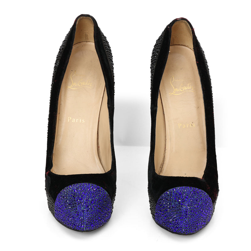 Pre loved Christian Louboutin Follies Cabo Suede Pump