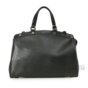 Black Epi Leather Brea MM Bag