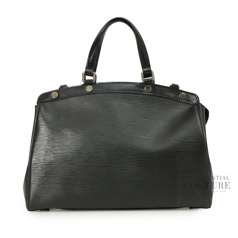 Black Epi Leather Brea MM Bag
