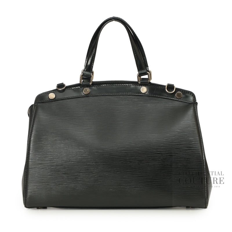 Black Epi Leather Brea MM Bag