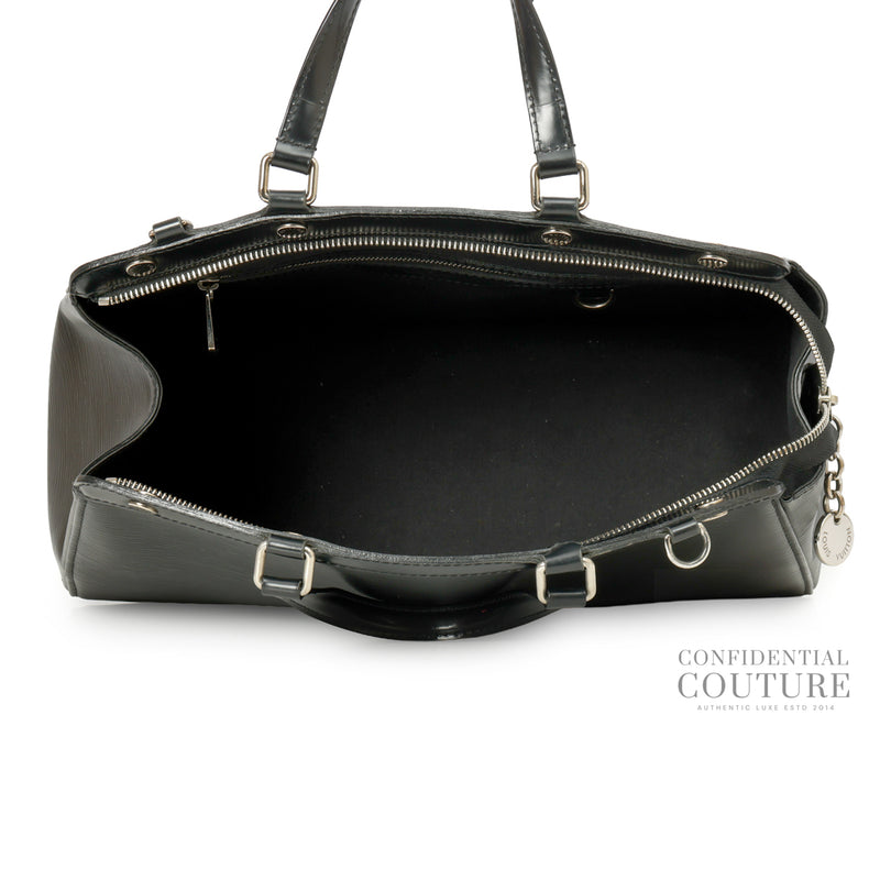 Black Epi Leather Brea MM Bag