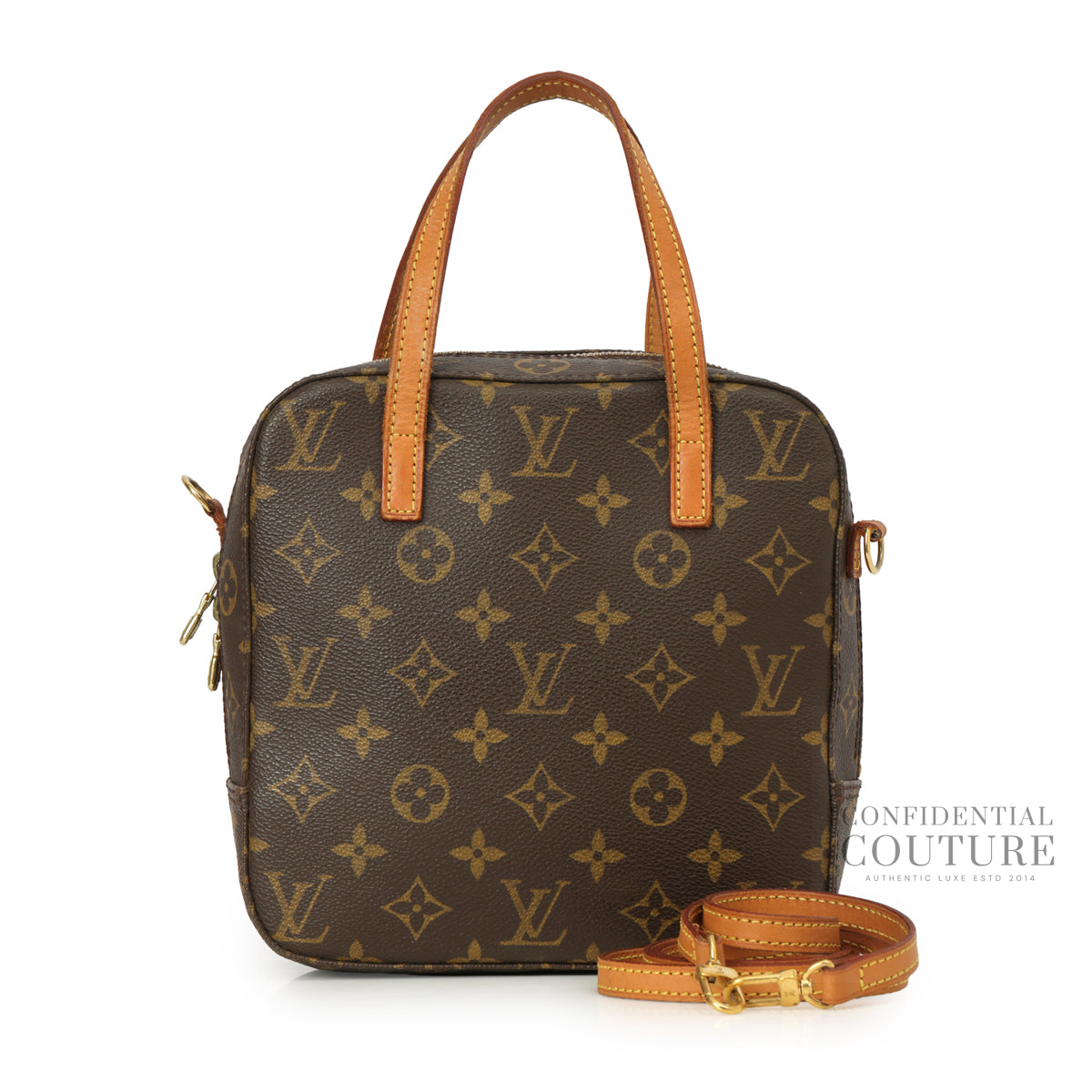 Brown Monogram Spontini Bag