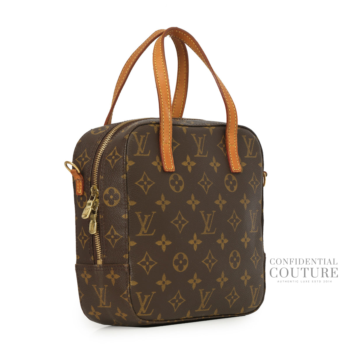 Brown Monogram Spontini Bag