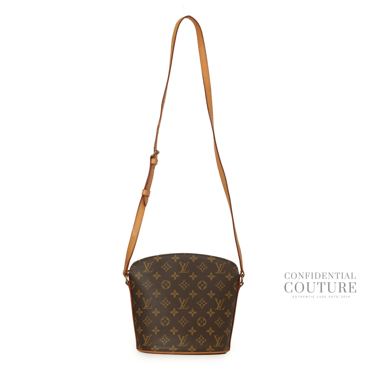 Monogram Canvas Drouot Bag