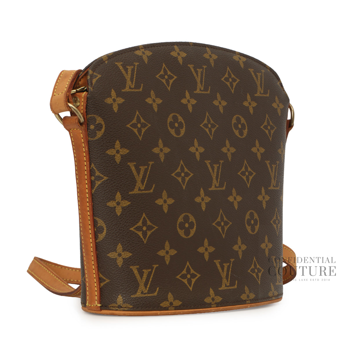 Monogram Canvas Drouot Bag