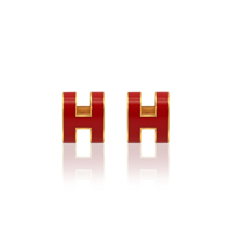 Mini Pop H Earrings One Size