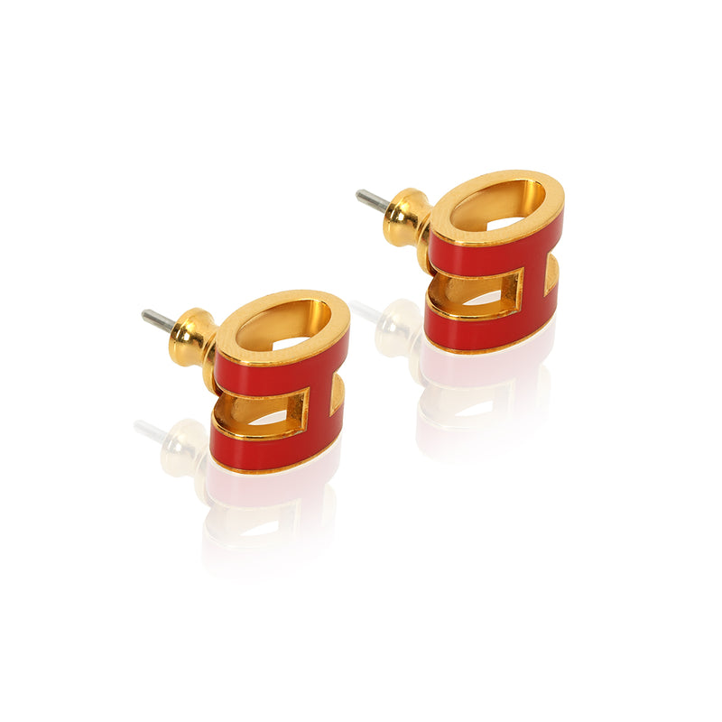 Mini Pop H Earrings One Size