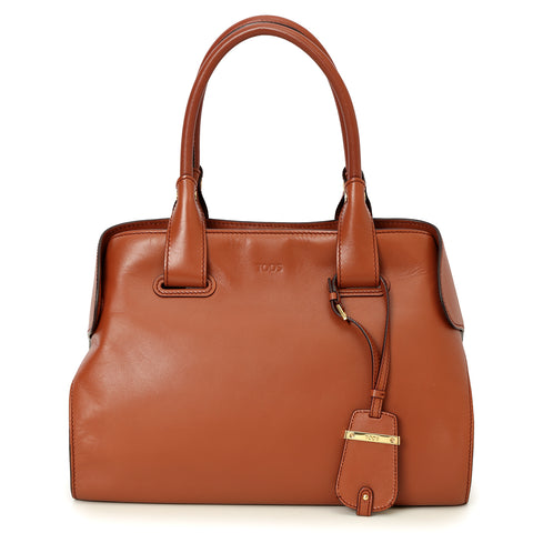 Small Cape Leather Tote  Windsor tan Color