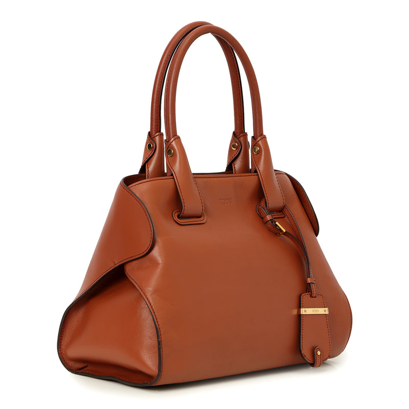 Small Cape Leather Tote  Windsor tan Color