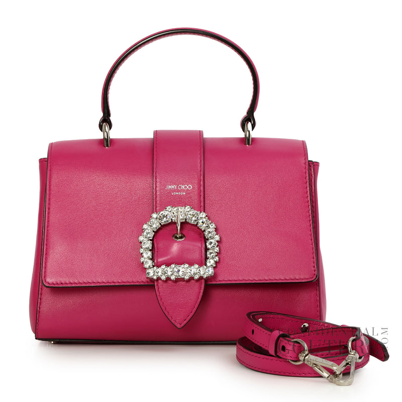 Fuchsia Cheri Top Handle Bag