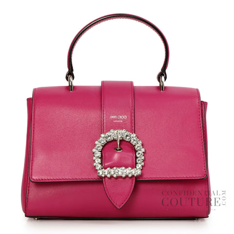 Fuchsia Cheri Top Handle Bag