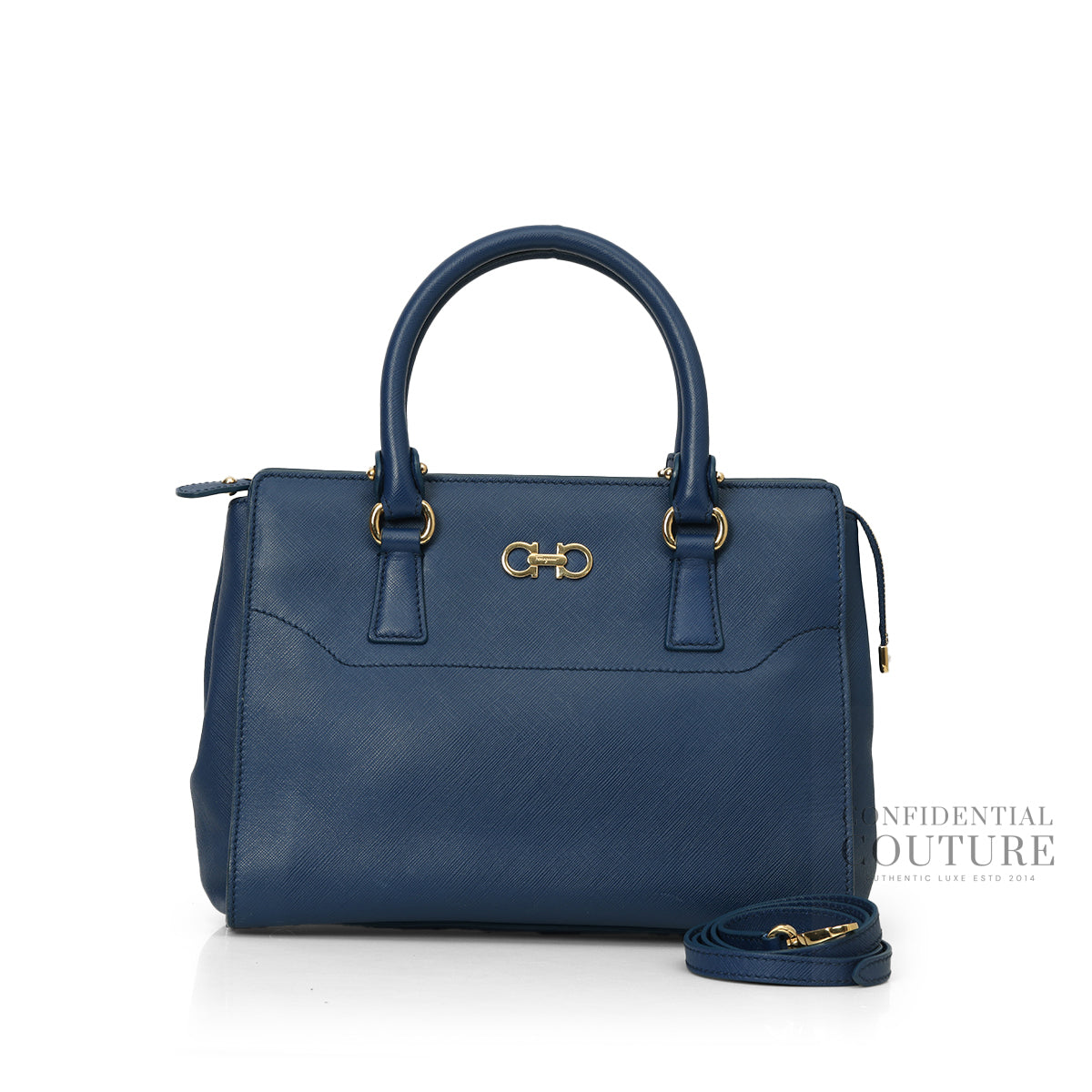 Beky Blue Satchel Bag