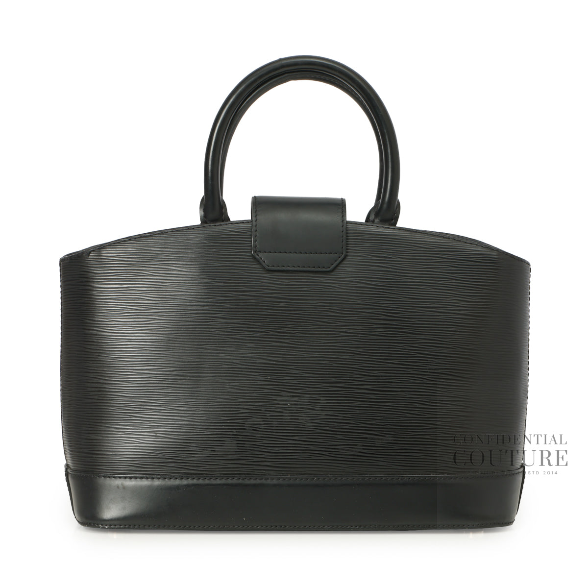 Black Epi Leather Mirabeau PM Bag