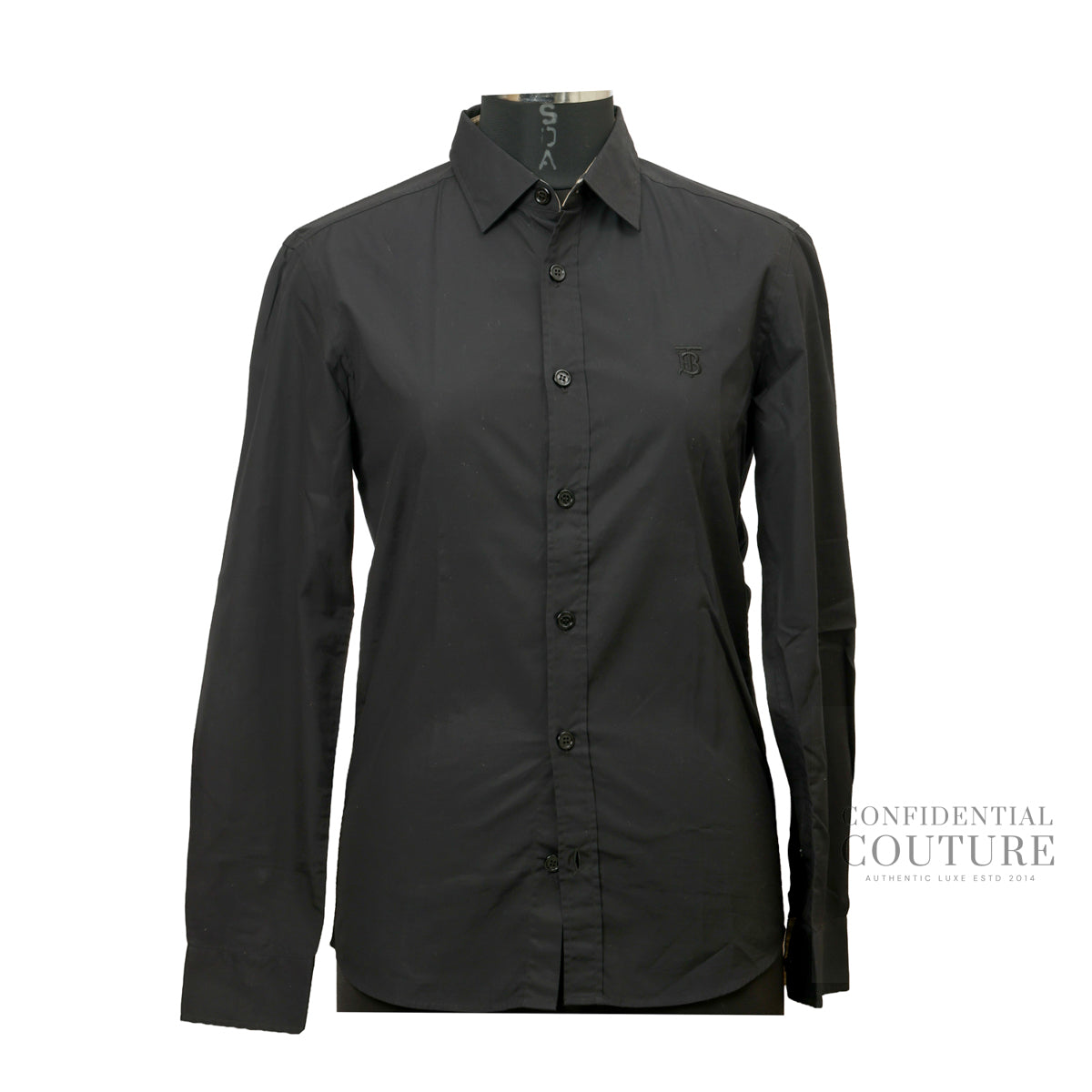 Black Cotton Shirt | XS