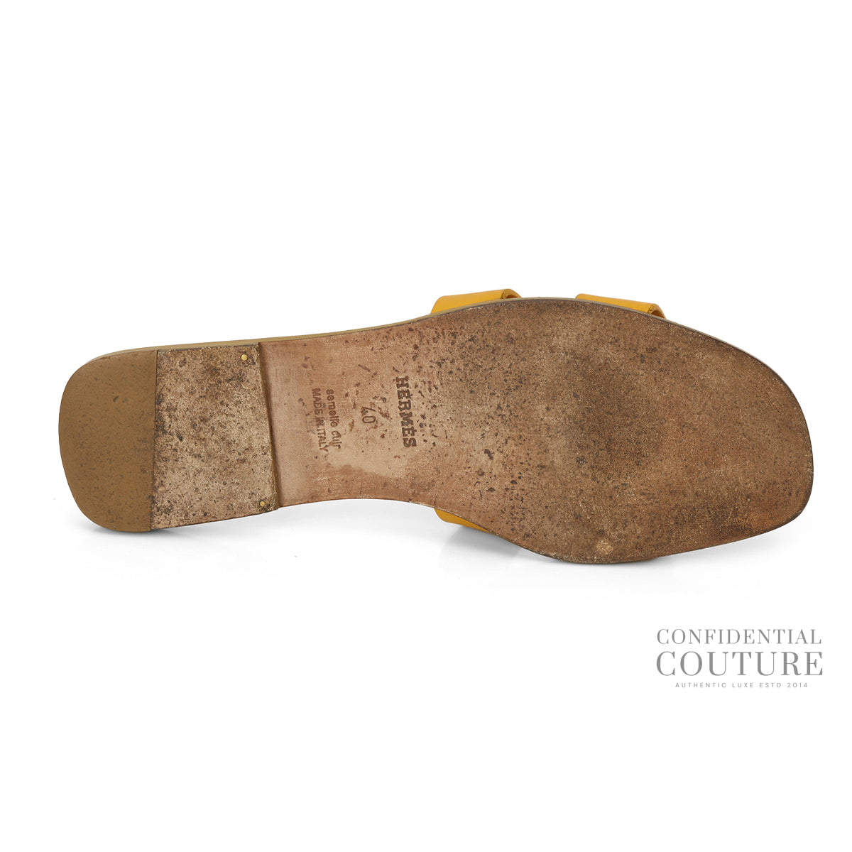 Mustard Oran Sandals EU 40 | UK 6.5 | US 9.5