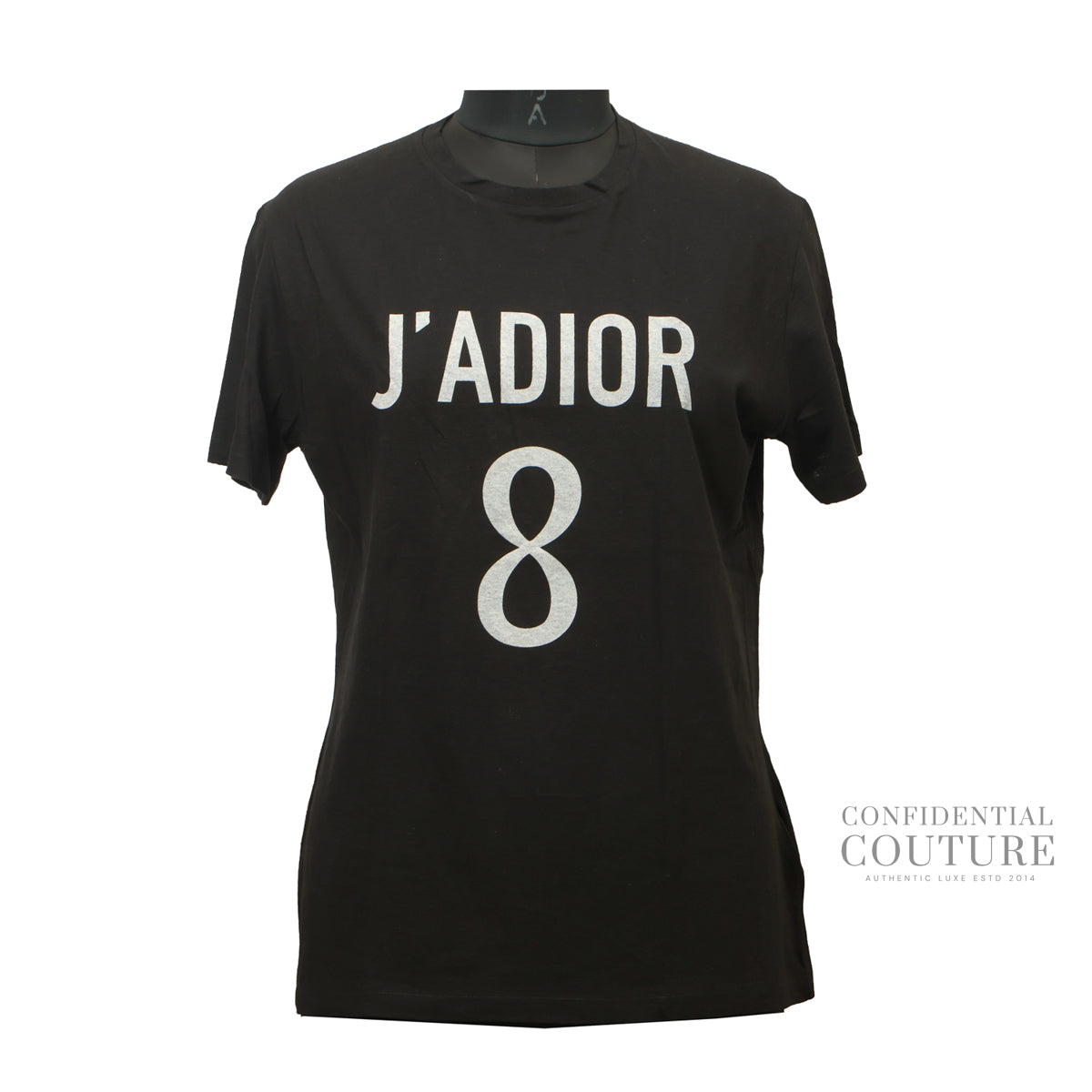Black J'Adior 8 Printed Cotton Knit T-Shirt | L