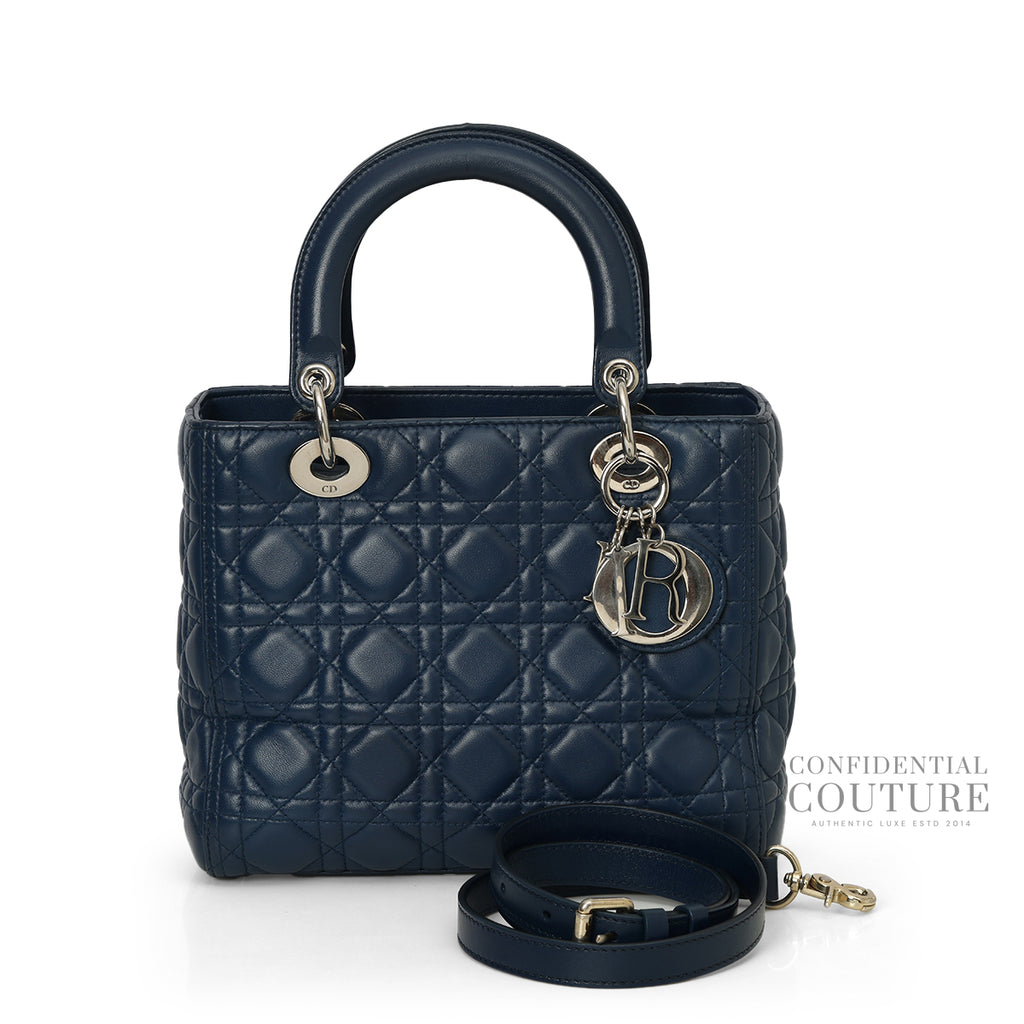 Shop pre-loved Dior Lady Dior Medium Bag 100% authentic