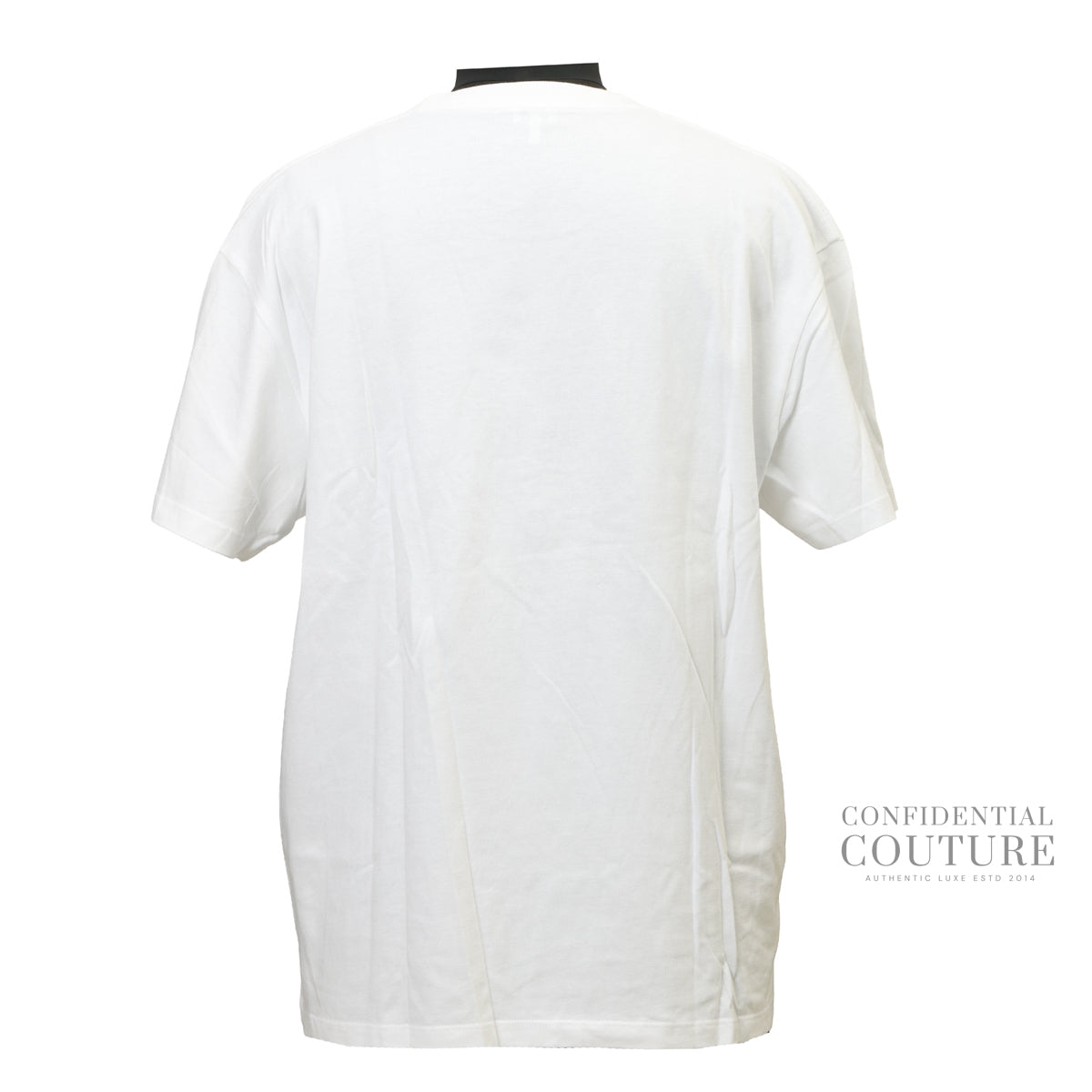 White Regular Fit T-Shirt In Cotton | L