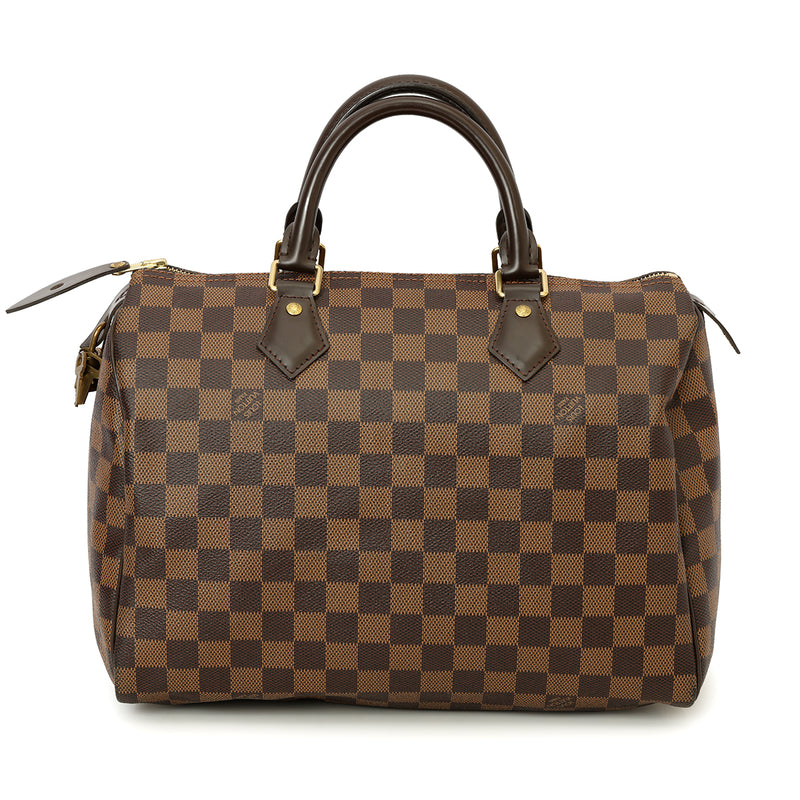 Louis Vuitton Damier Ebene Speedy 30 Bag