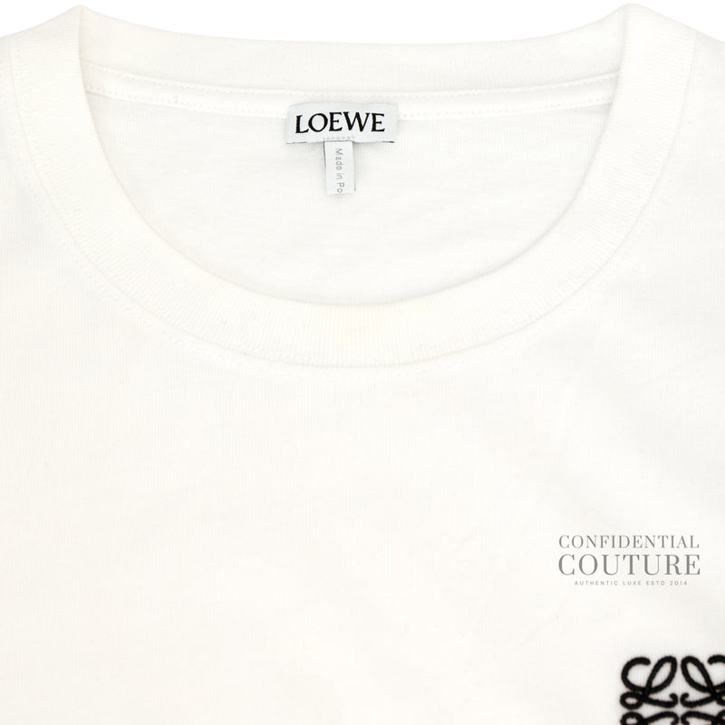 White Regular Fit T-Shirt In Cotton | L