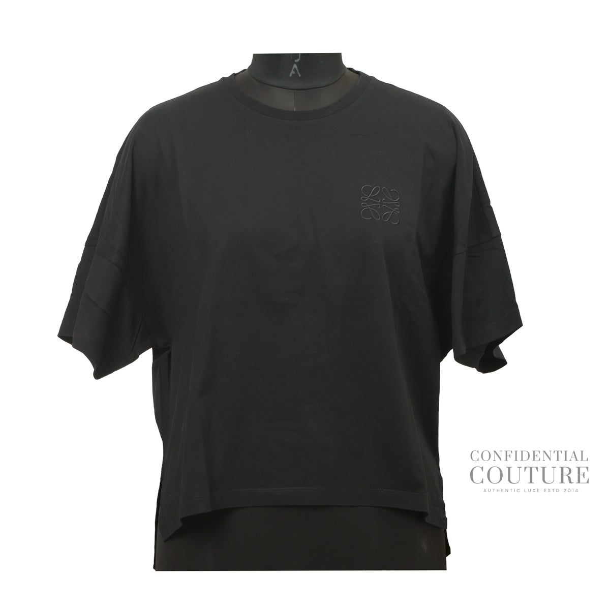 Black Anagram Knitted Top For women | S