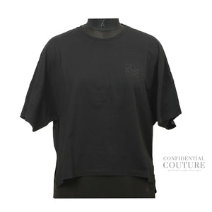 Black Anagram Knitted Top For women | S