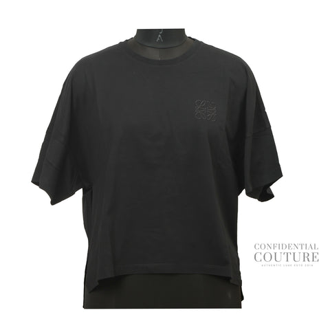 Black Anagram Knitted Top For women | S