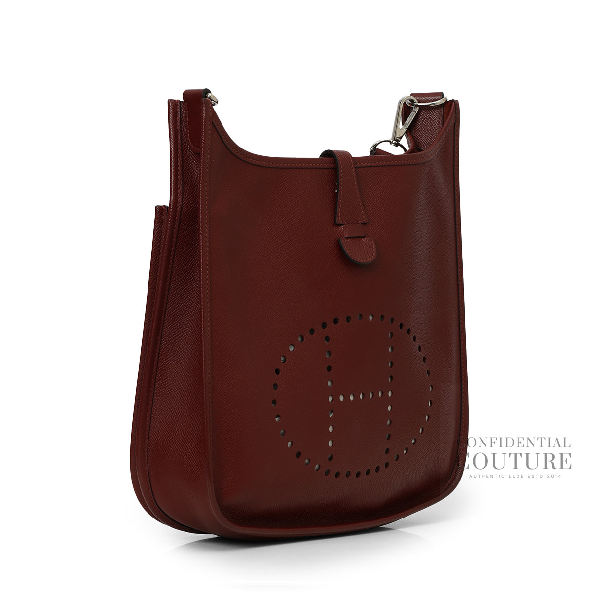 Evelyne Maroon PM Bag