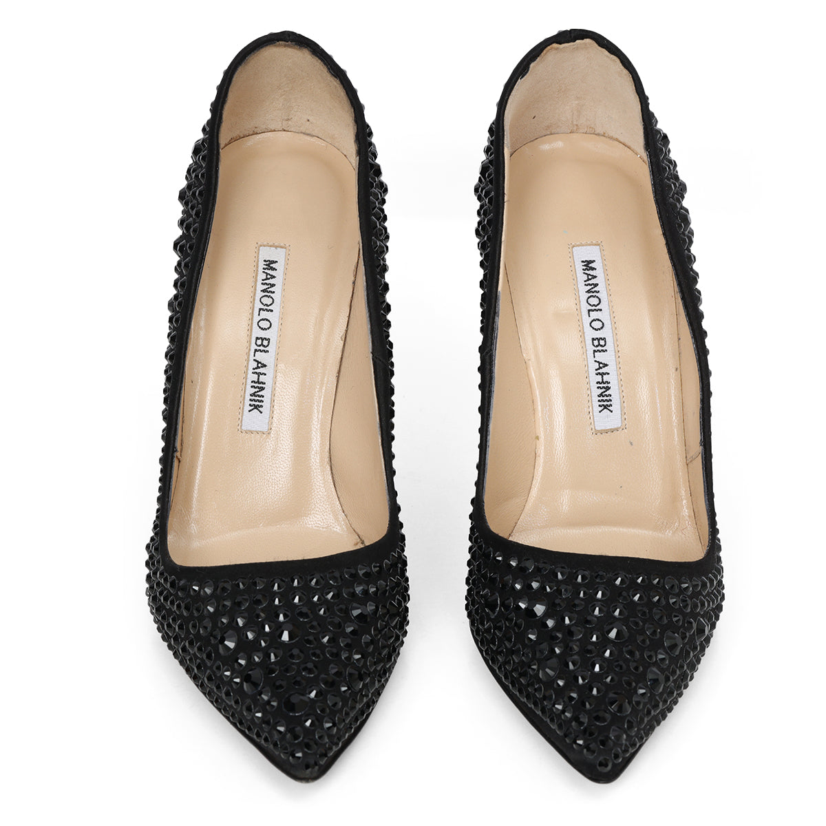 Black Studded Pumps 36