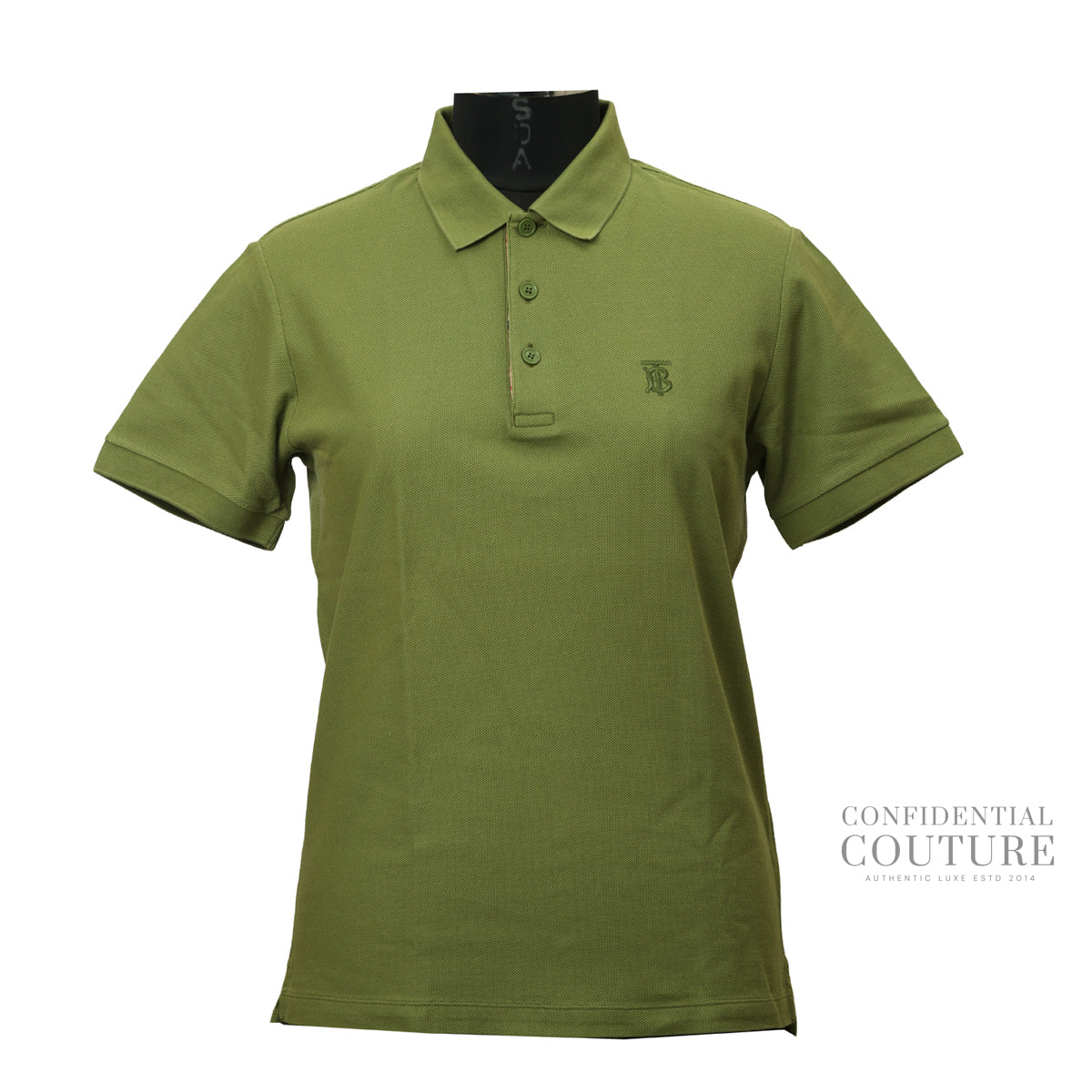 Polo Tee Cotton Green | XS