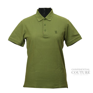 Polo Tee Cotton Green | XS