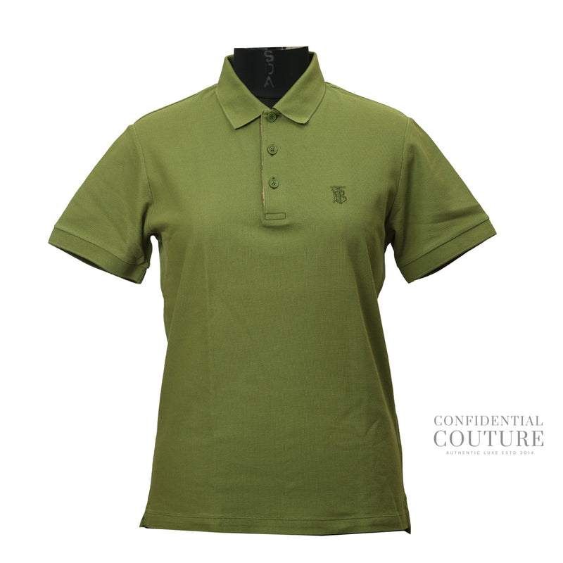 Polo Tee Cotton Green | XS