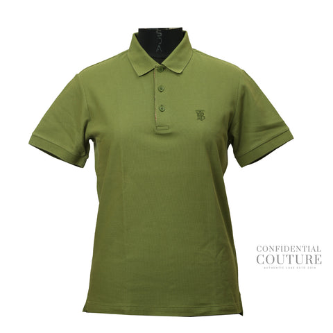 Polo Tee Cotton Green | XS