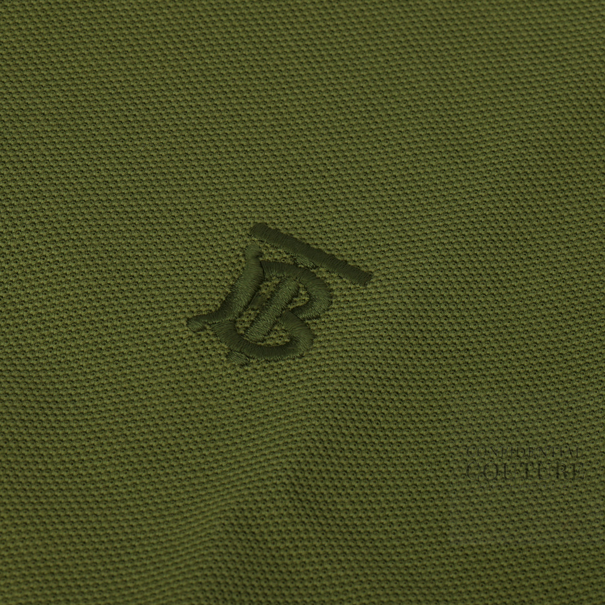 Polo Tee Cotton Green | XS