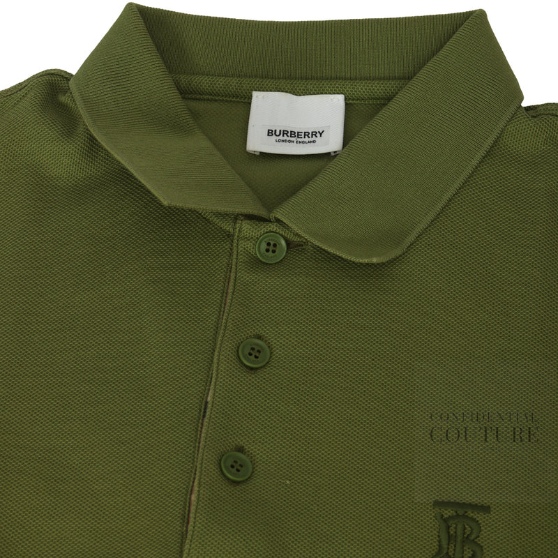 Polo Tee Cotton Green | XS