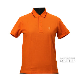 Polo Tee Cotton Orange | XS