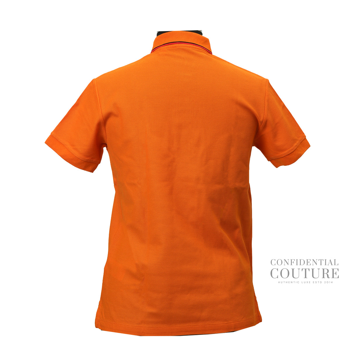 Polo Tee Cotton Orange | XS