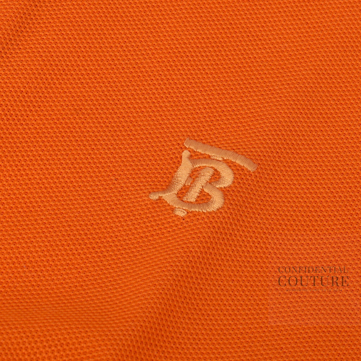 Polo Tee Cotton Orange | XS