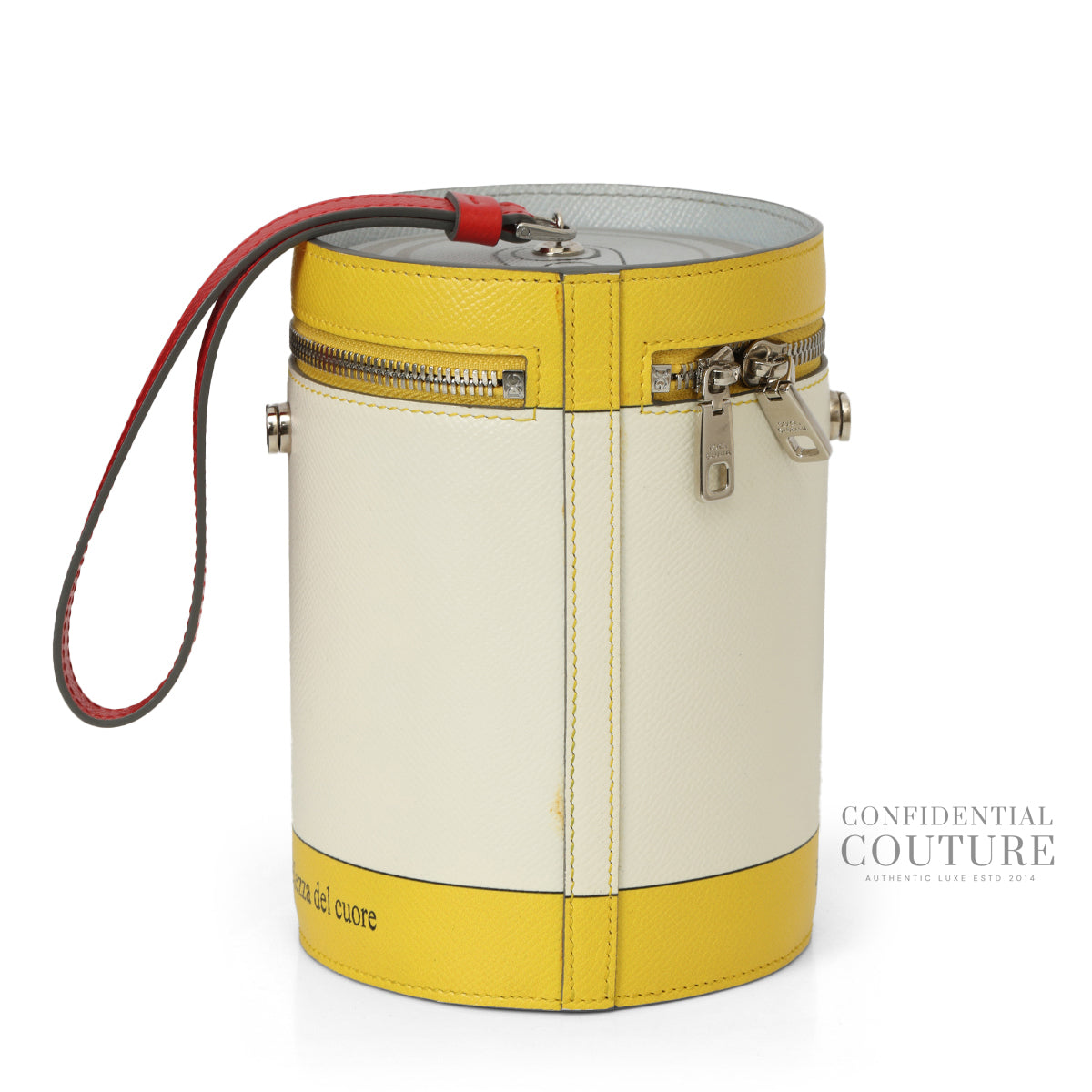 Yellow Amore Can Shoulder Bag