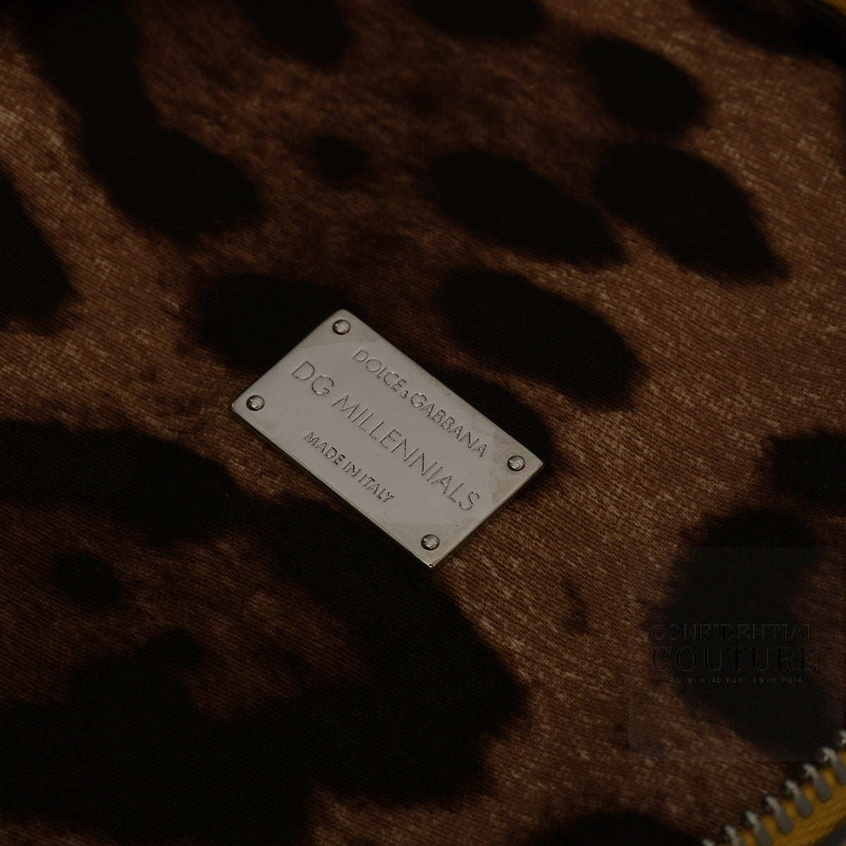 Yellow Amore Can Shoulder Bag