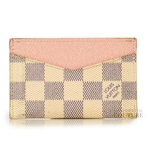 Damier Azur Canvas Card Holder