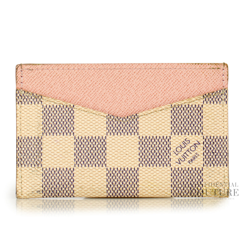 Damier Azur Canvas Card Holder