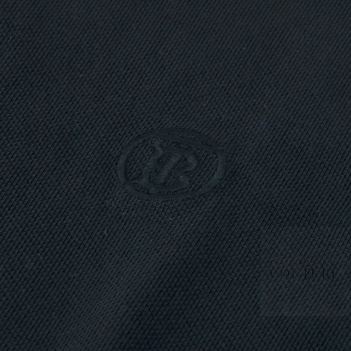 Polo Tee Cotton Navy Blue | XS