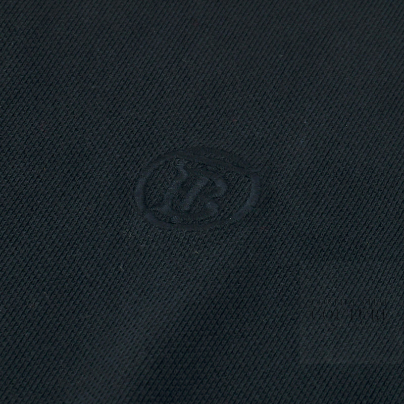 Polo Tee Cotton Navy Blue | XS