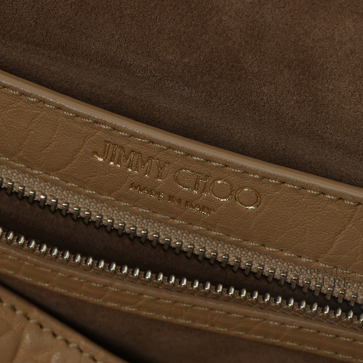 Lockett Camel Floral Applique Top Handle Bag