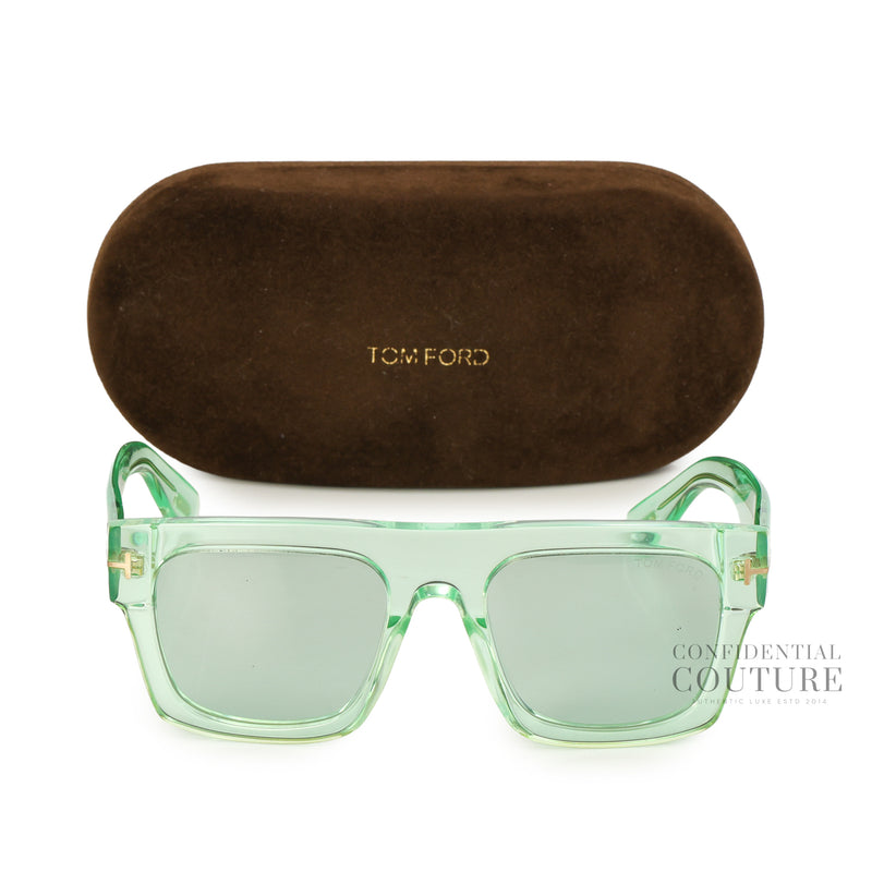 Green Fausto Sunglasses