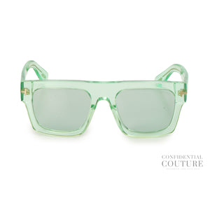 Green Fausto Sunglasses