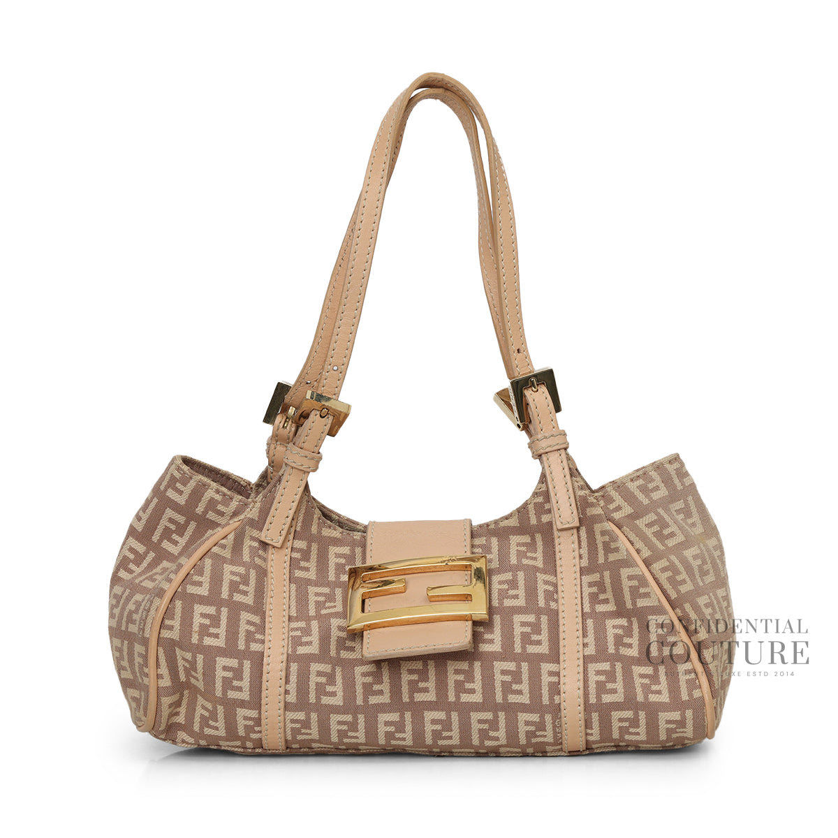 Zucchino Mama Baguette Beige/Pink Handbag