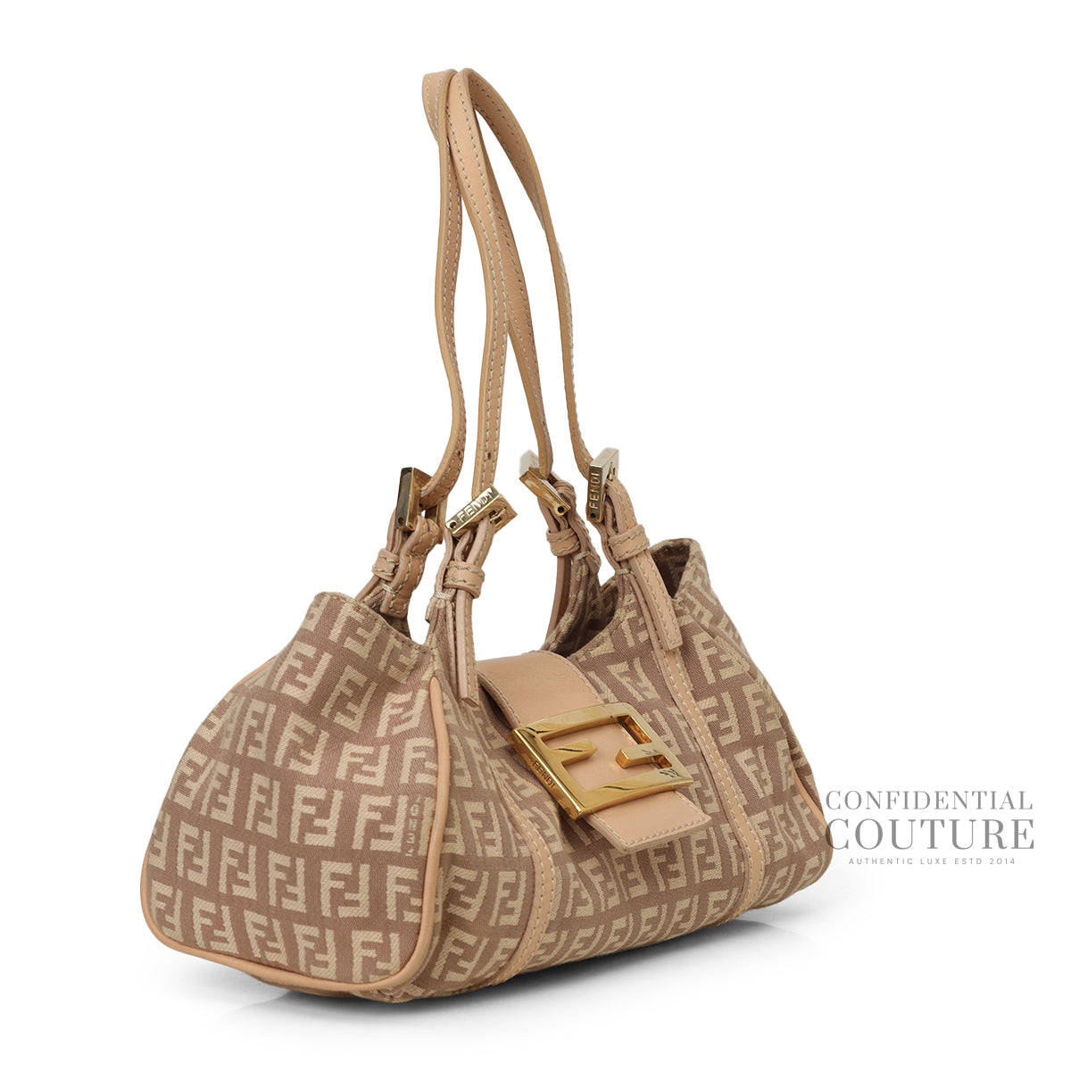 Zucchino Mama Baguette Beige/Pink Handbag