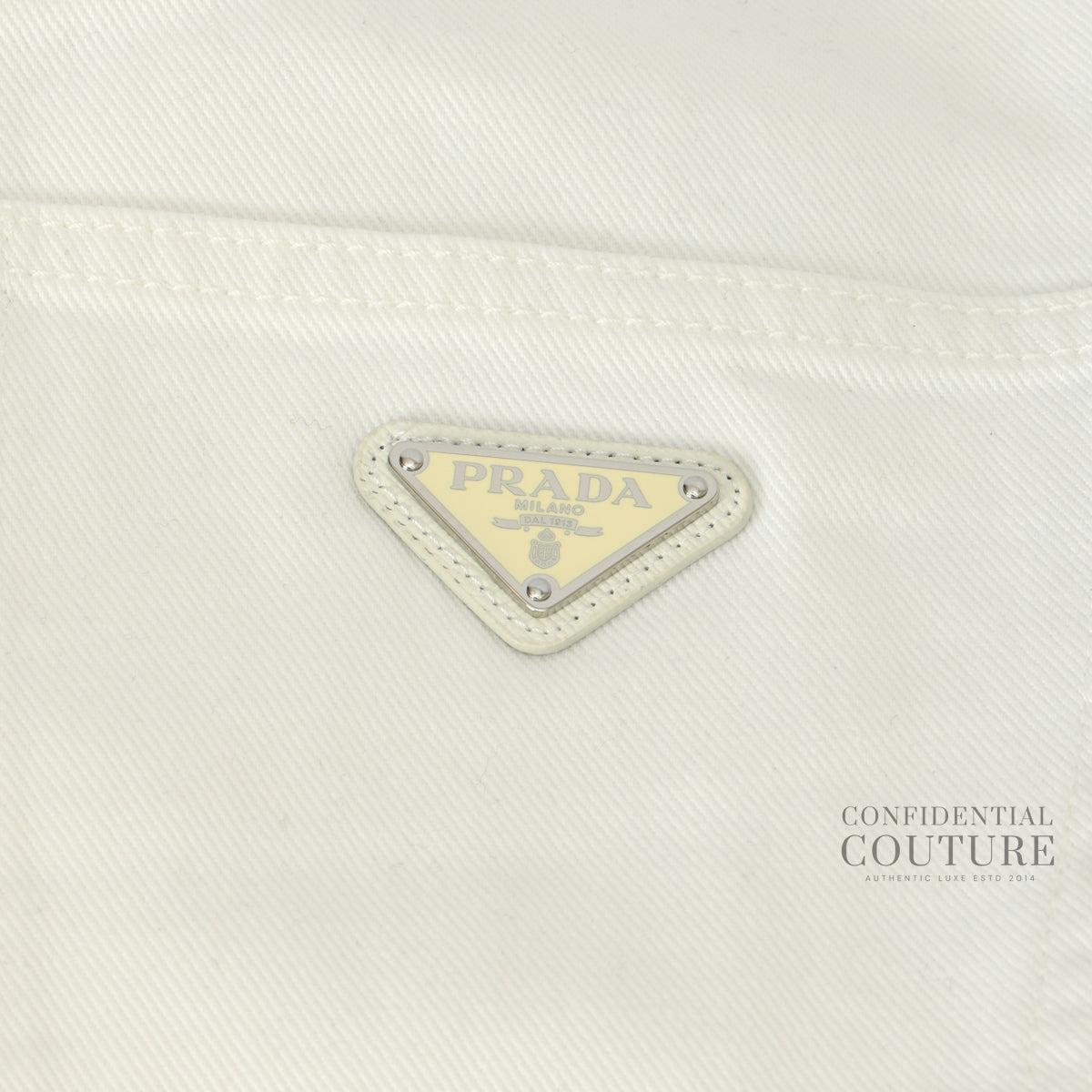 White Five-Pocket Denim Jeans. Size-29